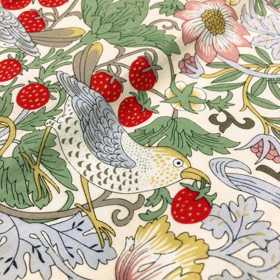 掛け布団カバー クィーン 日本製 綿100 ツイル地 いちご泥棒 ウイリアムモリス V&A  ロマンス小杉 | WILLIAM MORRIS GALLERY | 13