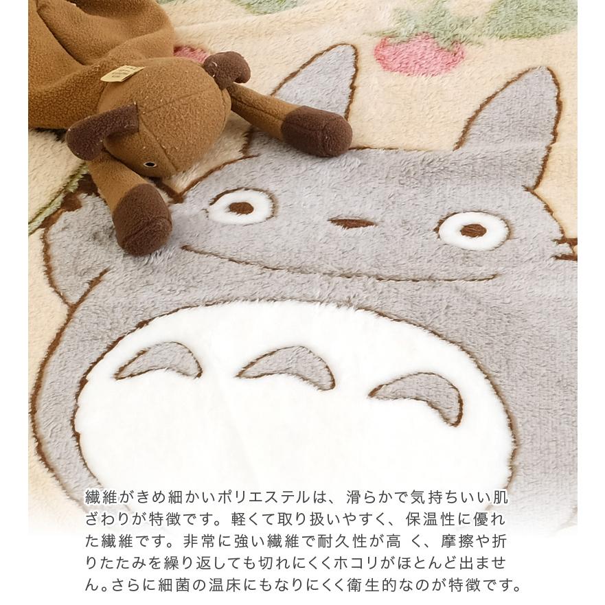 となりのトトロ毛布 楽天市場】となりのトトロ 毛布 2枚合わせ毛布 ハーフサイズ
