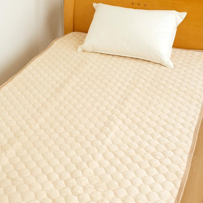 暖かい敷きパッド 140x205cmダブル用 2点セット 敷きパッド ダブル 暖かい 140×205cm 遠赤わた入り