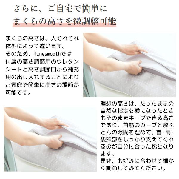finesmooth 西川 ファインクオリティプレミアム エラストマーパイプ枕