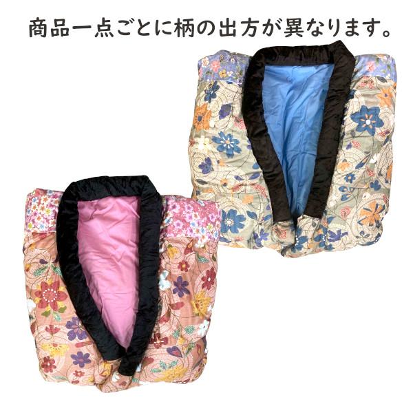 かいまき布団 本仕立て 花柄 綿入り おくみ付き 幅広 ゆったり 防ダニ仕様 : ふとんプラザ - 通販 - Yahoo!ショッピング