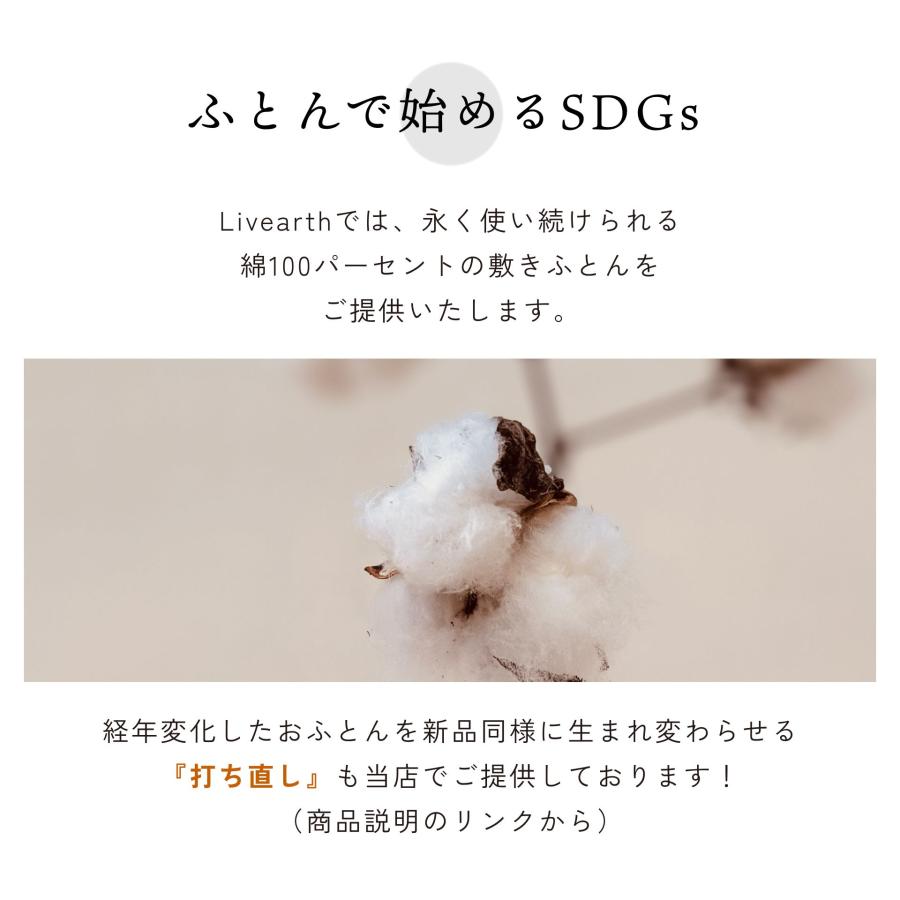 敷布団 敷き布団 綿布団 和布団 和ふとん 敷ふとん 綿布団  シングル ふんわり 職人手作り 日本製  極厚【和心】綿布団 | ふとんのお店 | 09