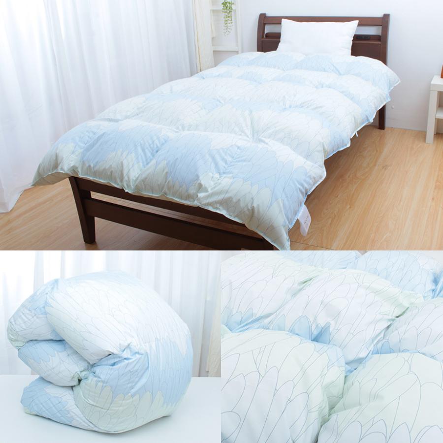 じぶんまくら 羽毛布団 リサイクルダウン85％ シングルロングサイズ