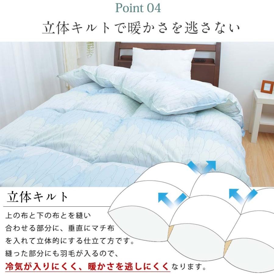 じぶんまくら 羽毛布団 リサイクルダウン85％ シングルロングサイズ