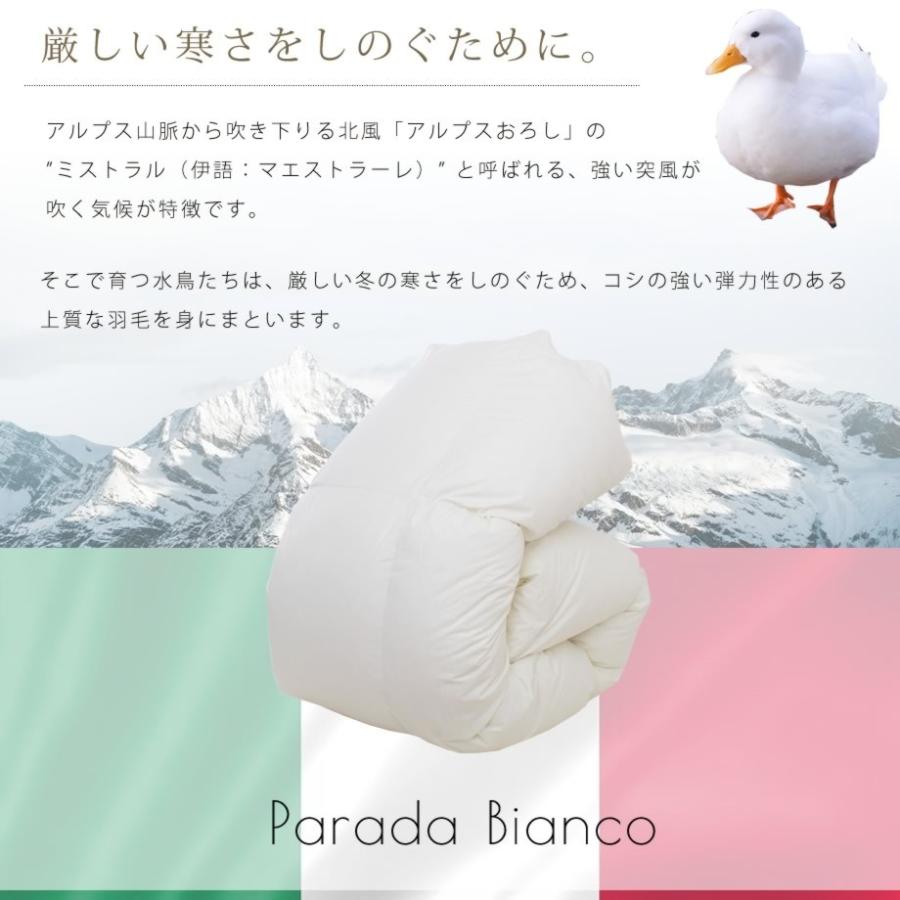 じぶんまくら 2枚合わせ羽毛布団 シングル オールシーズン イタリア