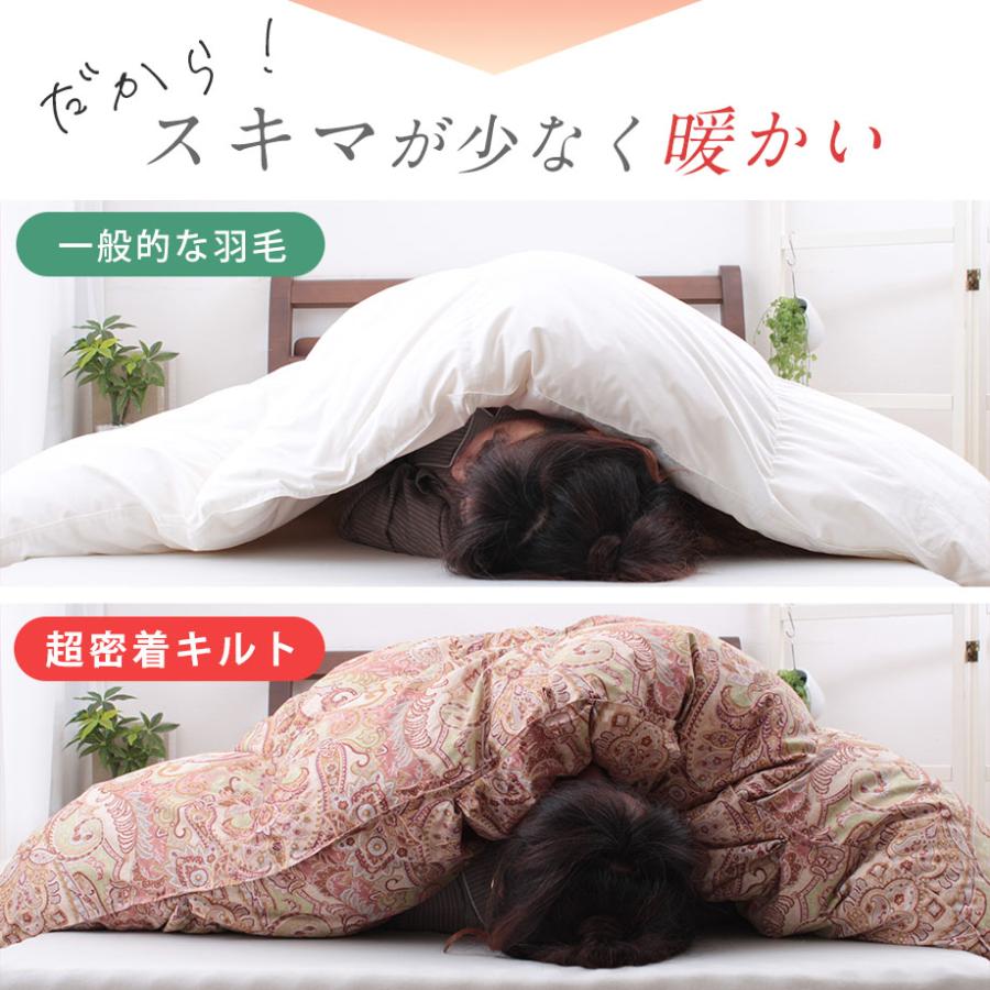 西川（nishikawa） 羽毛布団 シングル 掛け布団 冬用 暖かい 日本製