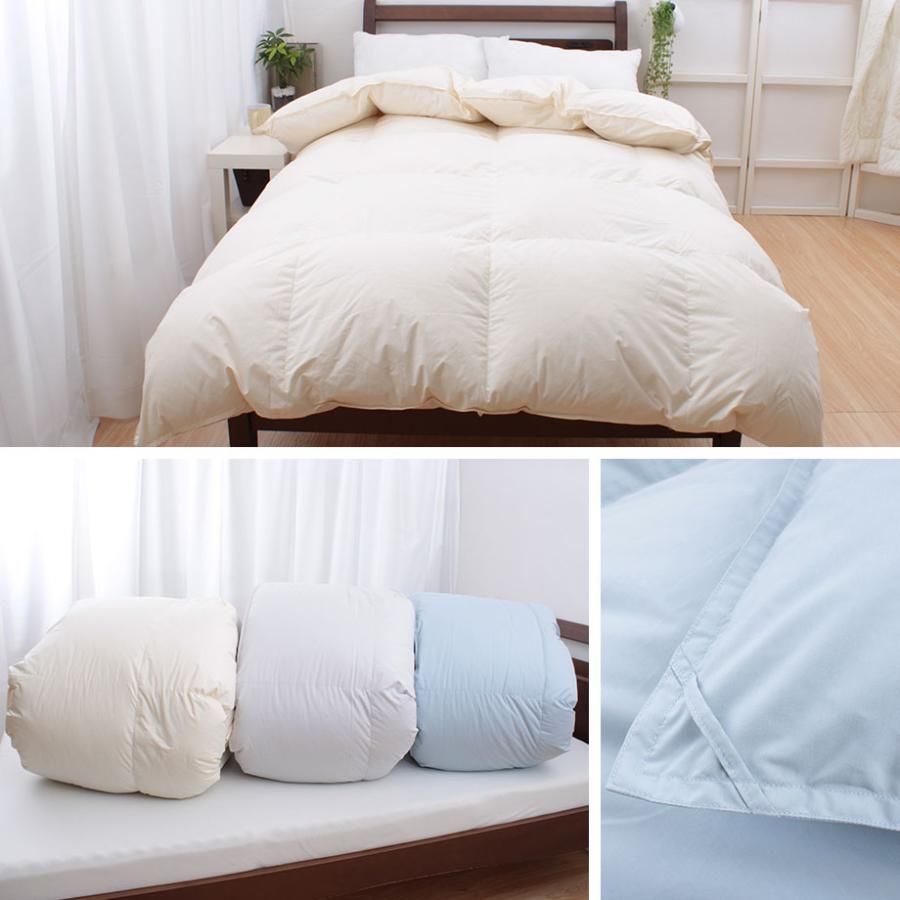 羽毛掛け布団 ダブルサイズ ダウン99％ Amazon｜タンスのゲン 羽毛布団 ダブル 日本製 大増量1.8kg 二層キルト