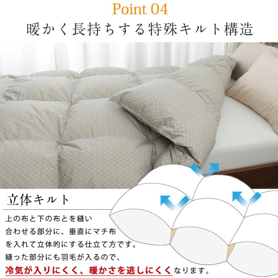 西川 羽毛布団 シングル ホワイト グース ダウン 90% ハウス 西川 羽毛布団 シングル ホワイト グース ダウン 90% ハウス