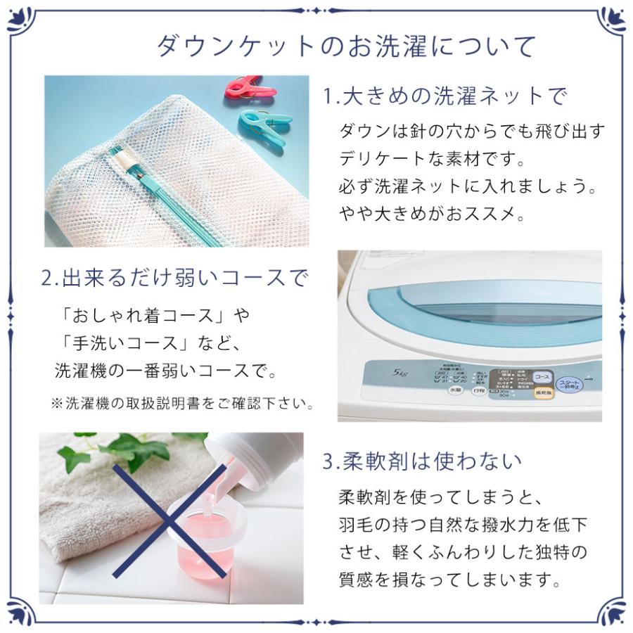 昭和西川 ダウンケット 羽毛肌掛け布団 シングル 薄掛け布団 洗える