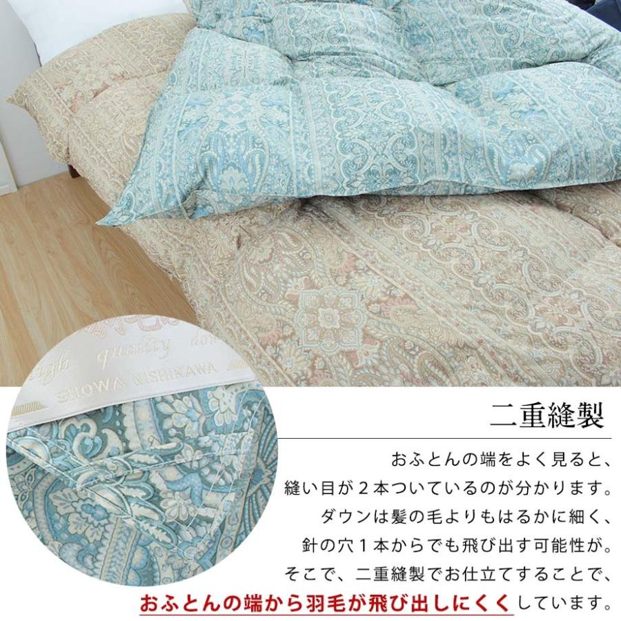 昭和西川 羽毛布団 昭和 西川 ハンガリー産シルバーグースダウン 昭和西川 羽毛布団 昭和 西川 ハンガリー産シルバーグースダウン