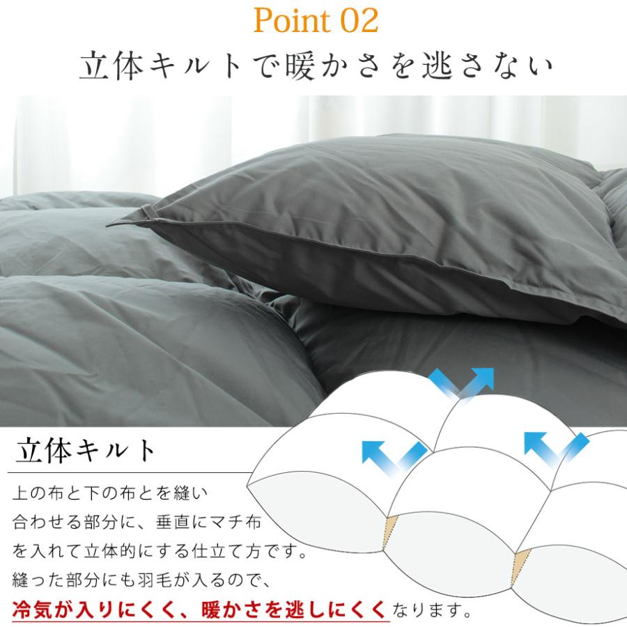 ☆美品☆ 昭和・西川 ダブル羽毛布団 190x210 収納袋付 ダウン93% 西川