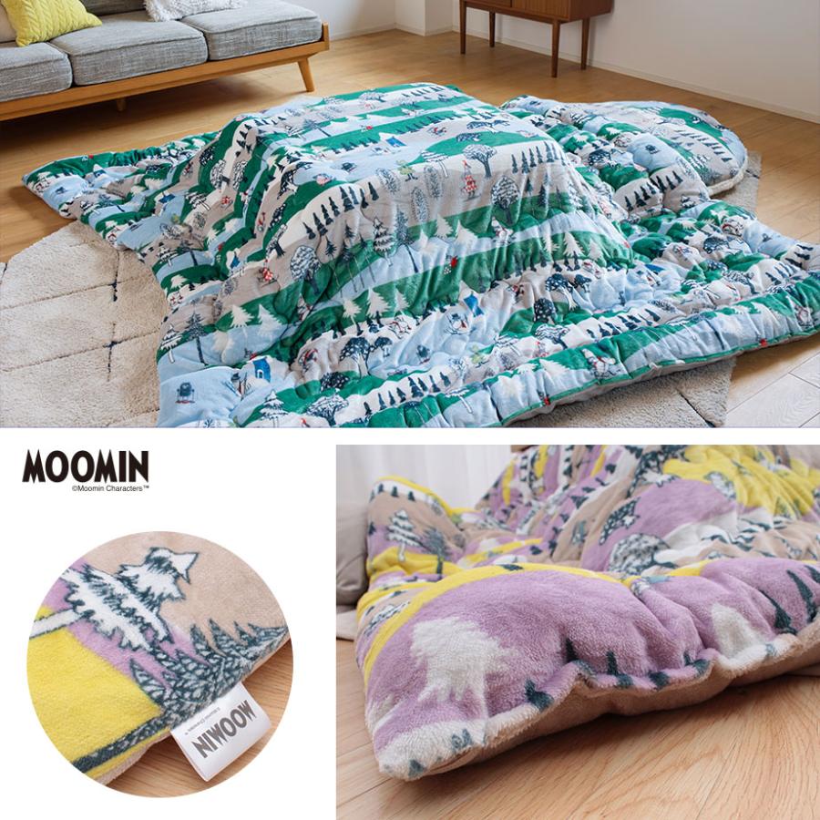 最終価格ムーミン リバーシブルこたつ布団 長方形 こたつ敷布団 ラグ 長方形 190×240cm MOOMIN ムーミン | じぶん