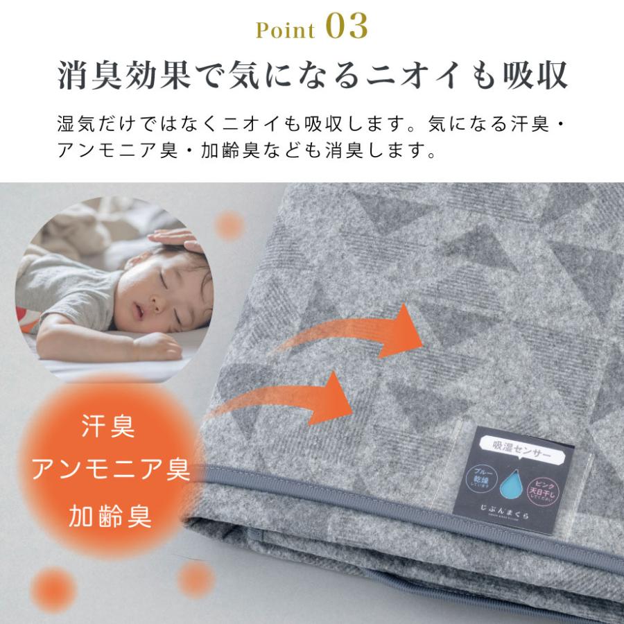 昭和西川 除湿シート 除湿マット 湿気取りシート セミダブル 高吸水 消