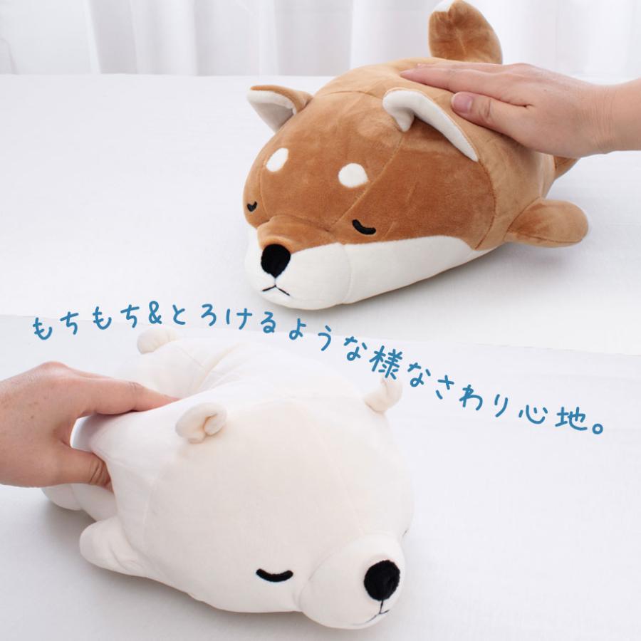 LivHeart ねむねむ アニマルズ ボルスター マシュマロアニマルズ 足枕
