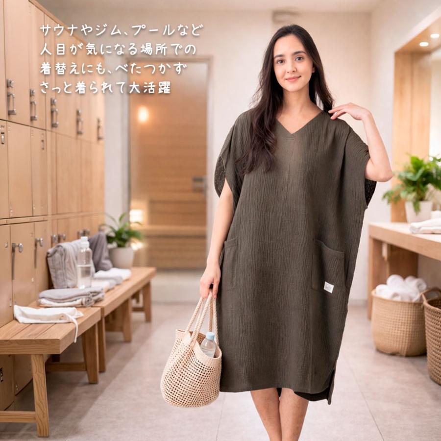 ToRiCo 母の日 2026 ガーゼ ワンピース パジャマ 綿 コットン ルーム