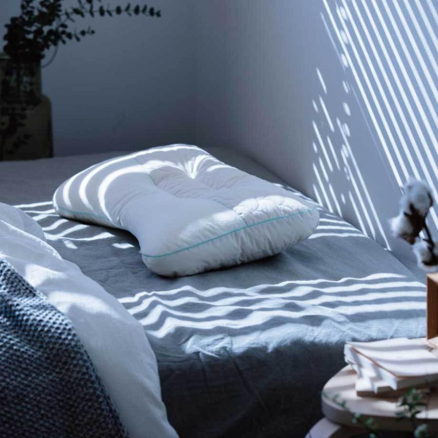 じぶんまくら 枕 肩こり 洗える 35×55cm オーガニックコットン ピロー