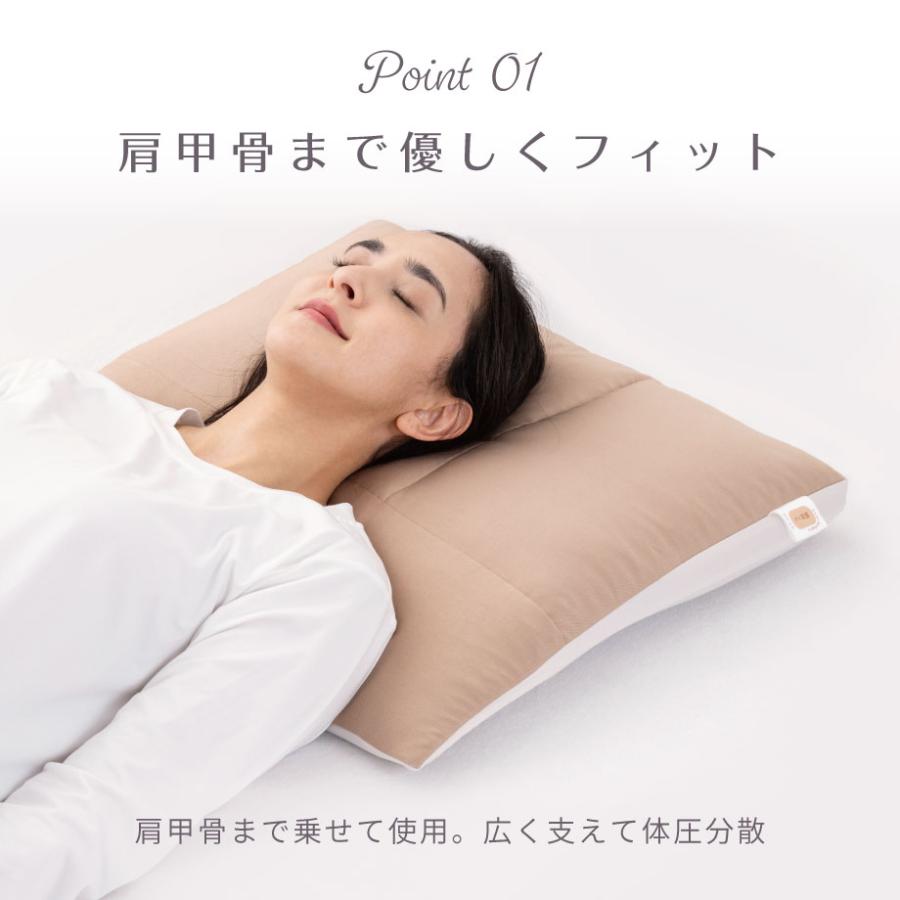 じぶんまくら 背中まで支える 猫背さんまくら 枕 姿勢専科