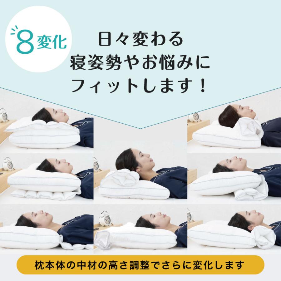 ✨新品未使用✨【2枚パック】枕 首が痛くならない 人気 (61*42*13cm) Amazon｜AZRA 枕 首が痛くならない 横向き寝 ストレートネック