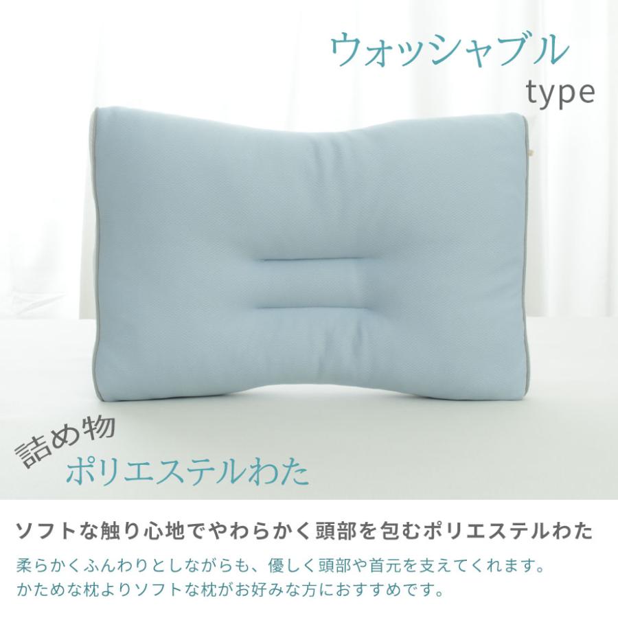 ジュリアーノまくら 西川 まくら ウォッシャブルまくら 低反発まくら もちもち