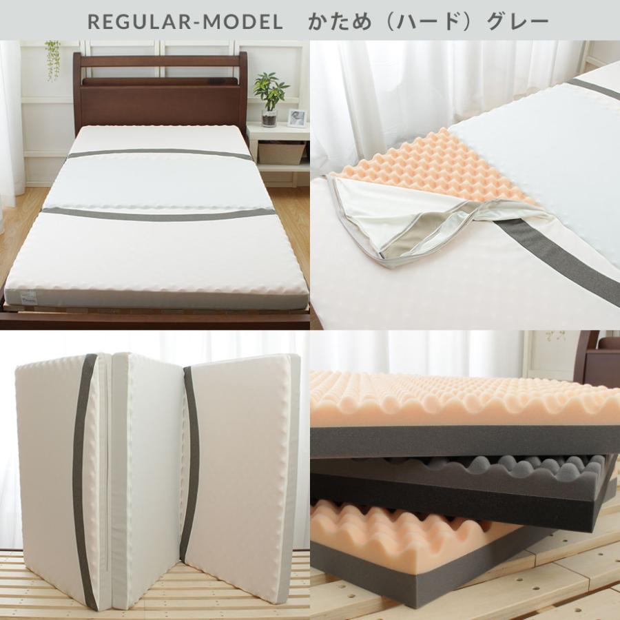 じぶんまくら みんしき マットレス ダブル 高反発 レギュラー ウレタン 