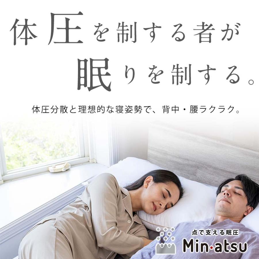 西川（nishikawa） マットレス セミダブル 腰痛 高反発 3つ折り 三