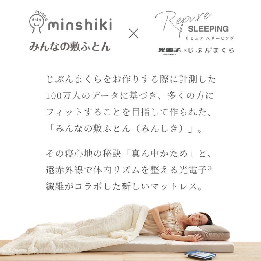 じぶんまくら マットレス シングル 体圧分散 みんしき リピュア じぶんまくら マットレス シングル 体圧分散 みんしき リピュア