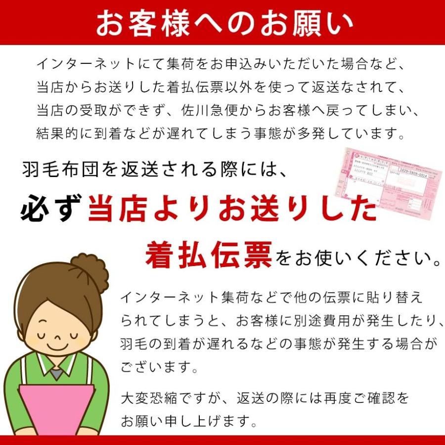 羽毛布団 打ち直し リフォーム シングルサイズ 足し羽毛完全無料 リサイクル リフレッシュ 早い 安い サスティナブルダウン SDGs | ブランド登録なし | 17