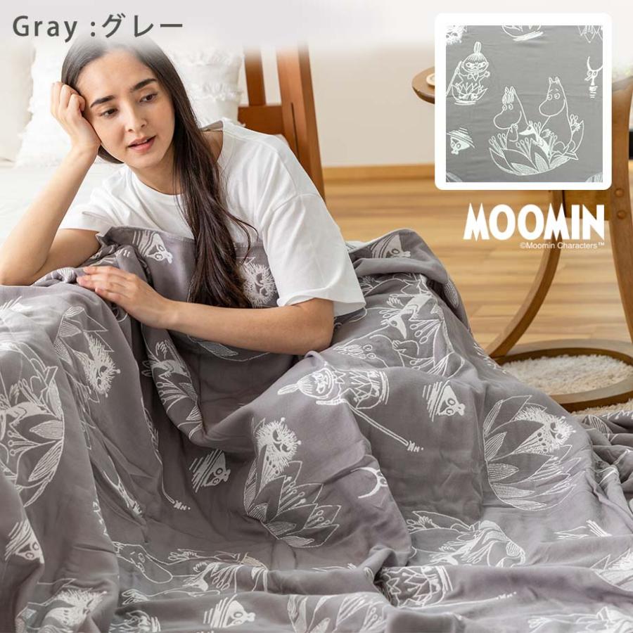 MOOMIN ガーゼケット タオルケット シングル ムーミン グッズ 綿 MOOMIN ガーゼケット タオルケット シングル ムーミン グッズ 綿