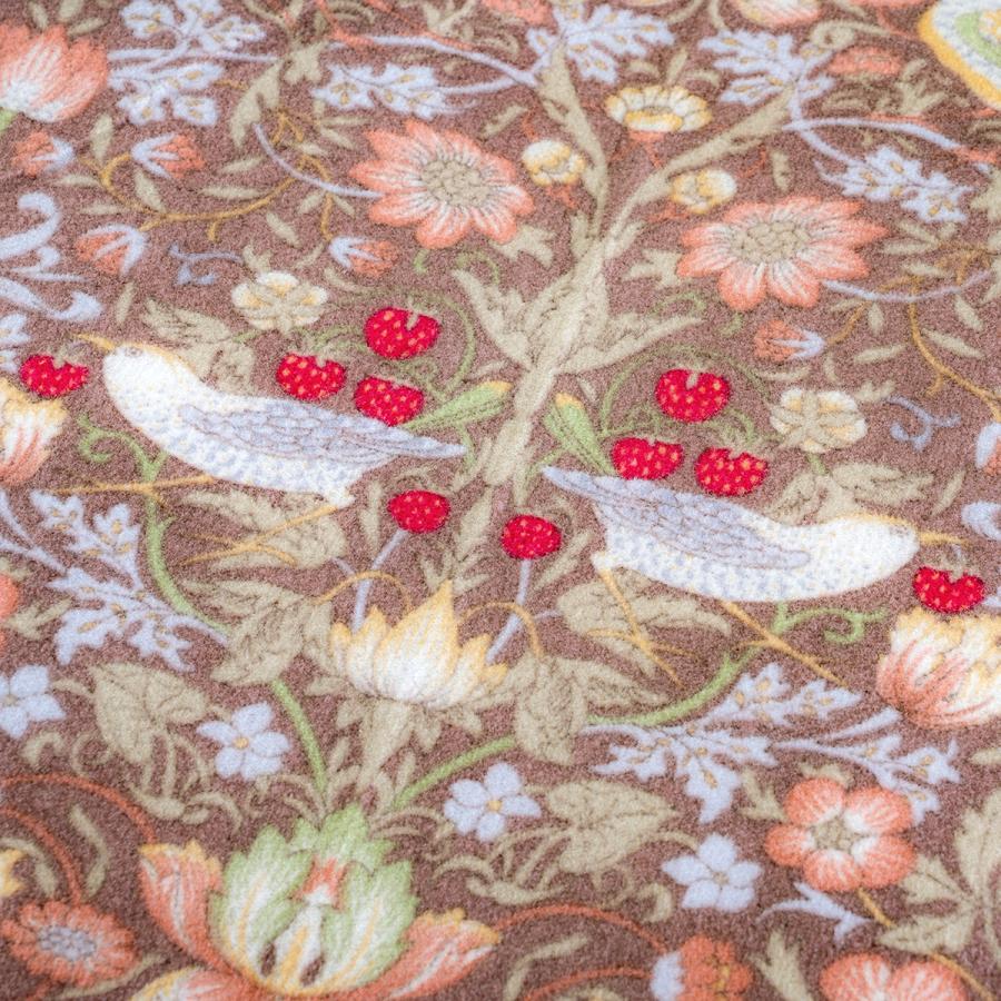 ポイント5倍 ロマンス小杉 冬用掛け布団カバー ダブル V＆A ウィリアムモリス Strawberry Thief いちご泥棒 日本製 ウォームパイル掛けけふとんカ | ロマンス小杉 | 06