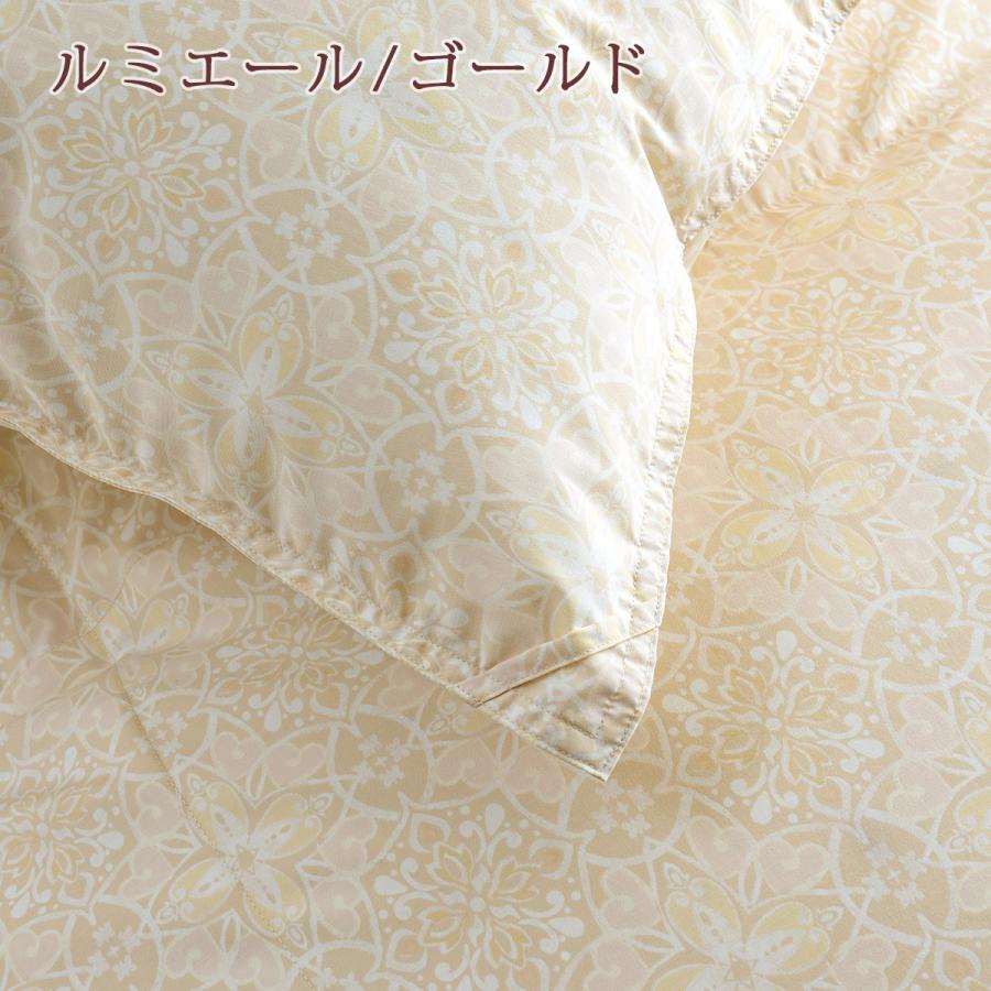 羽毛布団 セミシングル 140×200cm 西川 グース 掛布団カバー特典付 ホワイトマザーグースダウン93% 1.1kg DP420 抗菌 日本製 昭和西川 | 昭和西川 | 04