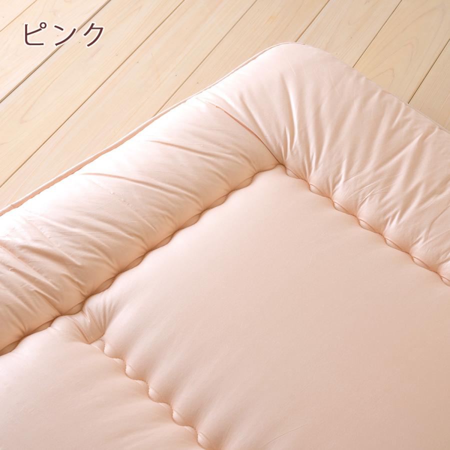 敷き布団 シングル 長身用 日本製 カラーホーム サイズオーダー対応 ダクロン 中わたを使用した固綿敷き布団 別 | ブランド登録なし | 05