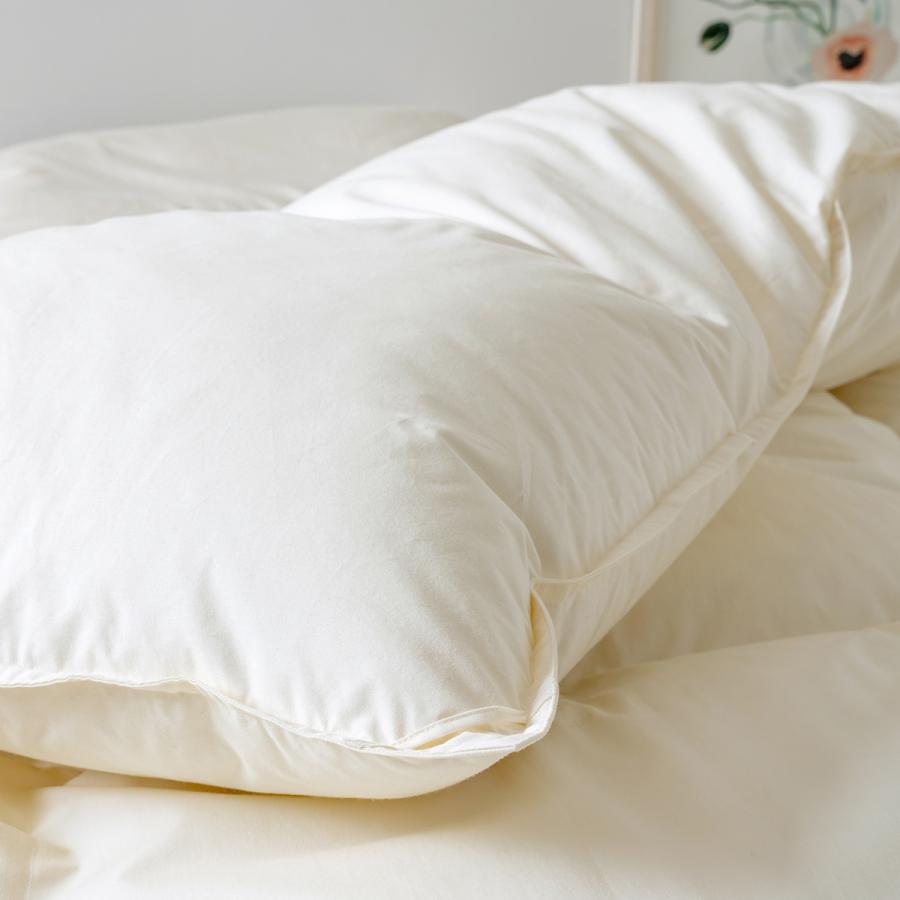 羽毛布団 西川 キング マザー グース DP460 ハンガリー産 マザーグース ダウン95% 2.1kg 2層 羽毛回収対象 二層式キルト 超長綿 綿100 | 西川 | 06