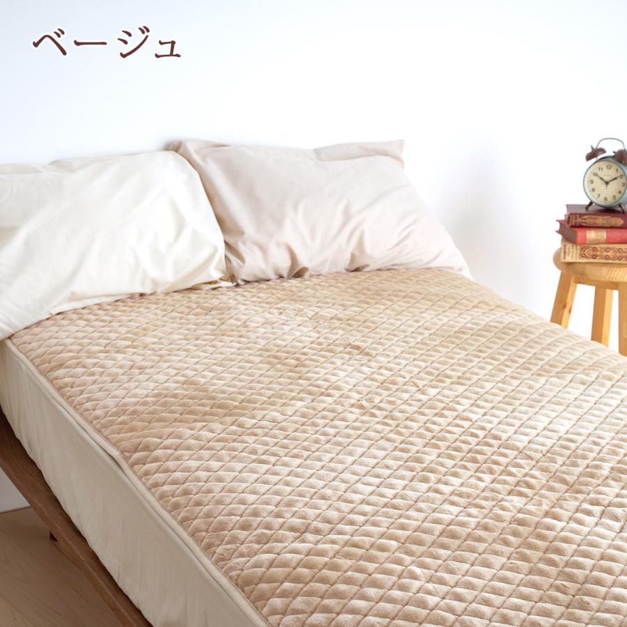 西川 敷きパッド ジュニア 子供 小さい 介護 あったか 暖かい 秋 冬 冬用 吸湿発熱 日本製 アクリル 敷パッド 敷きパット 洗える | 西川 | 04