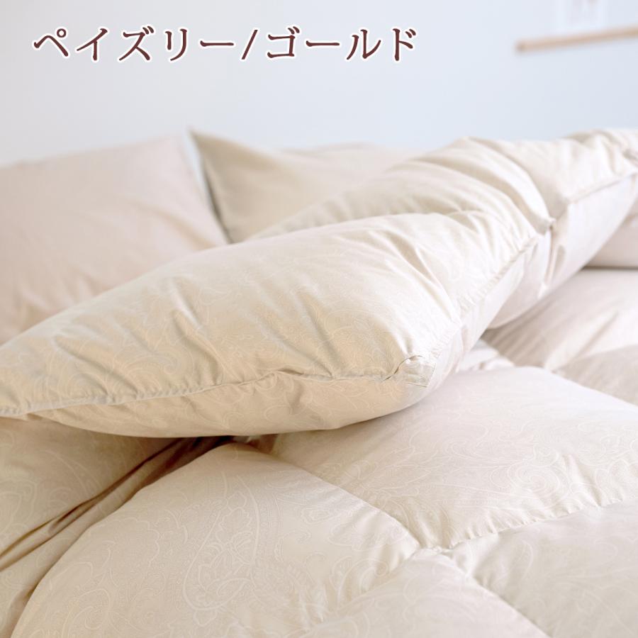 羽毛布団 シングル 西川 日本製 洗える 大増量1.3kg フランス産 ホワイトダウン90％ DP400 掛け布団 | 西川 | 15