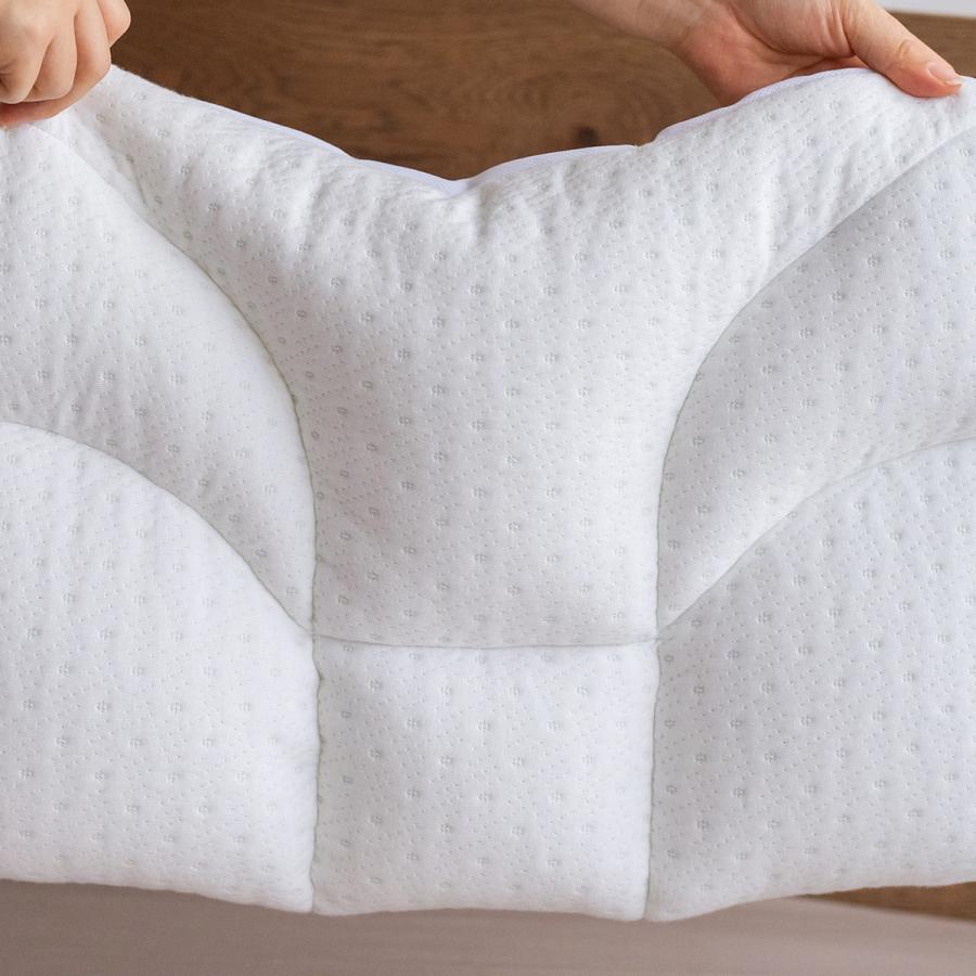 整形外科学会山内伸一先生推奨 西川 枕 ジュニア まくら ウォッシャブル 洗える 高さ調節 高い 高め 低い 低め やわらか 35×50 子ども | 西川 | 15