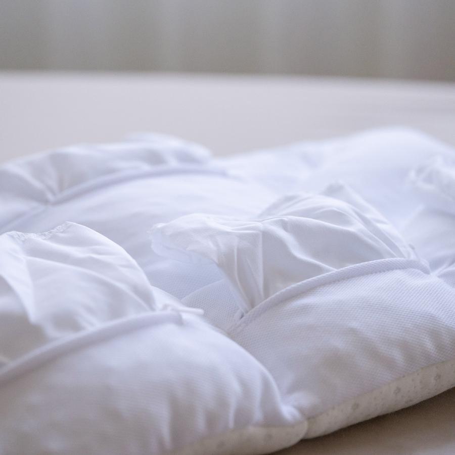 整形外科学会山内伸一先生推奨 西川 枕 ジュニア まくら ウォッシャブル 洗える 高さ調節 高い 高め 低い 低め やわらか 35×50 子ども | 西川 | 07