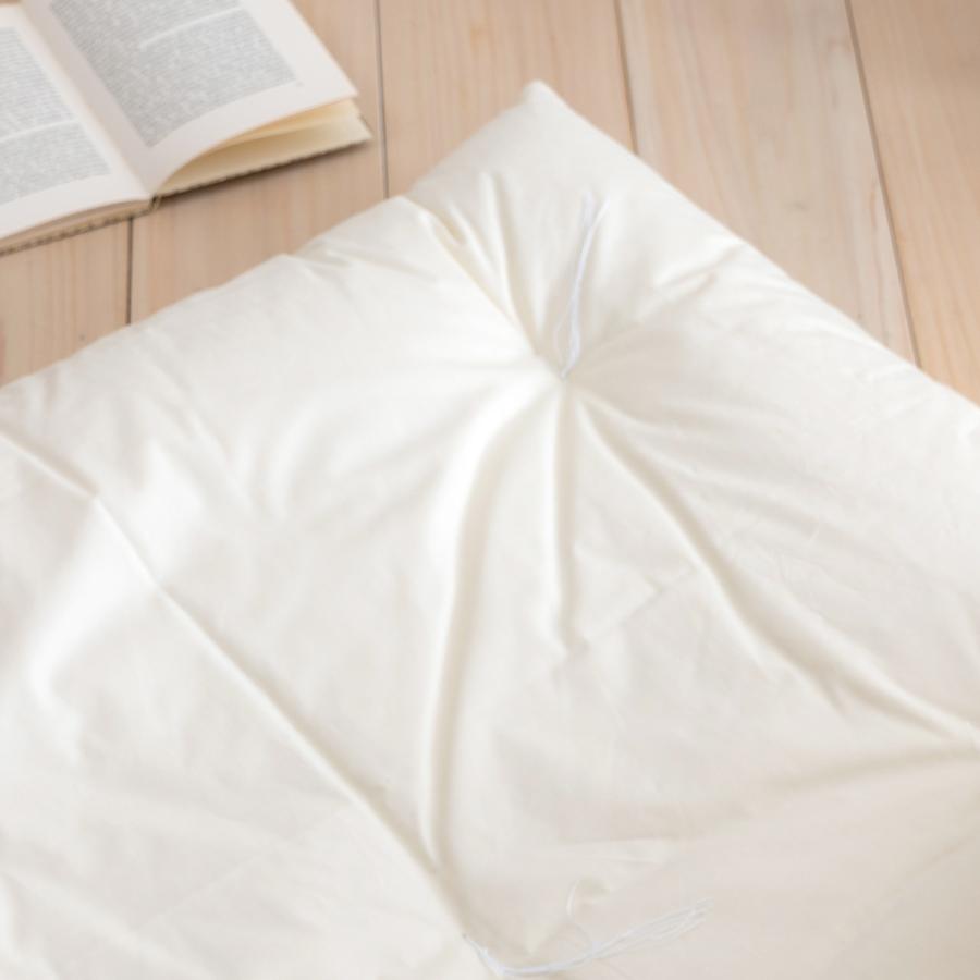 お昼寝布団 敷き布団 敷きふとん 日本製 保育園 お昼寝 厚みしっかり 綿混 お昼寝布団 敷布団 75×128 綿100%カバー付 ごろ寝_8