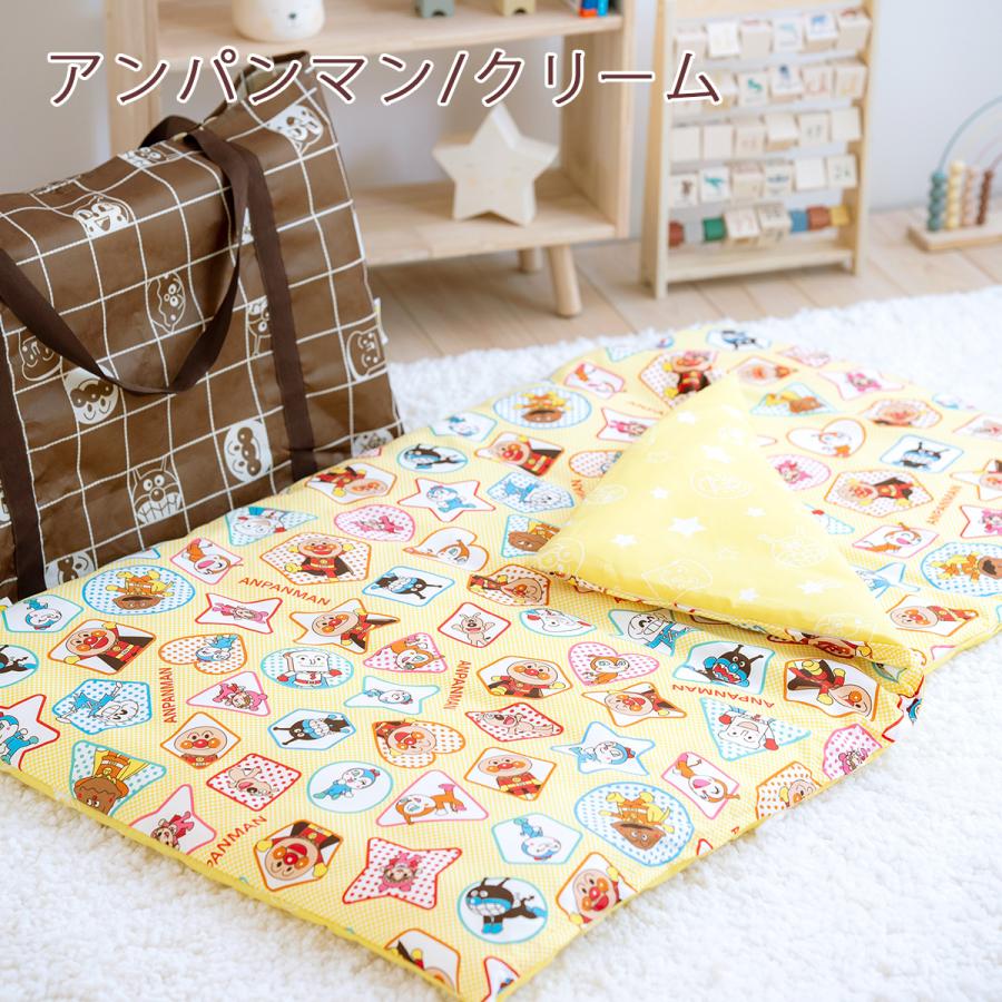 プレゼント付き アンパンマン お昼寝布団セット 西川 洗える お昼寝ふとんセット 保育園 手提げバッグ付 お昼寝 5点セット | 西川 | 02