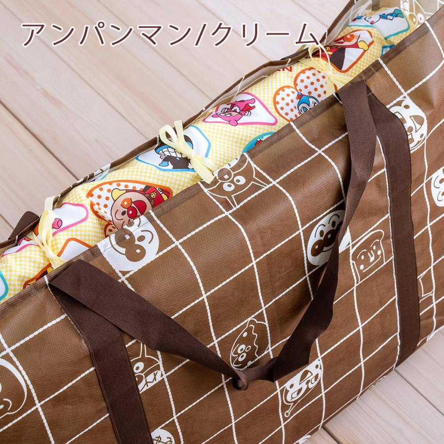 プレゼント付き アンパンマン お昼寝布団セット 西川 洗える お昼寝ふとんセット 保育園 手提げバッグ付 お昼寝 5点セット | 西川 | 07