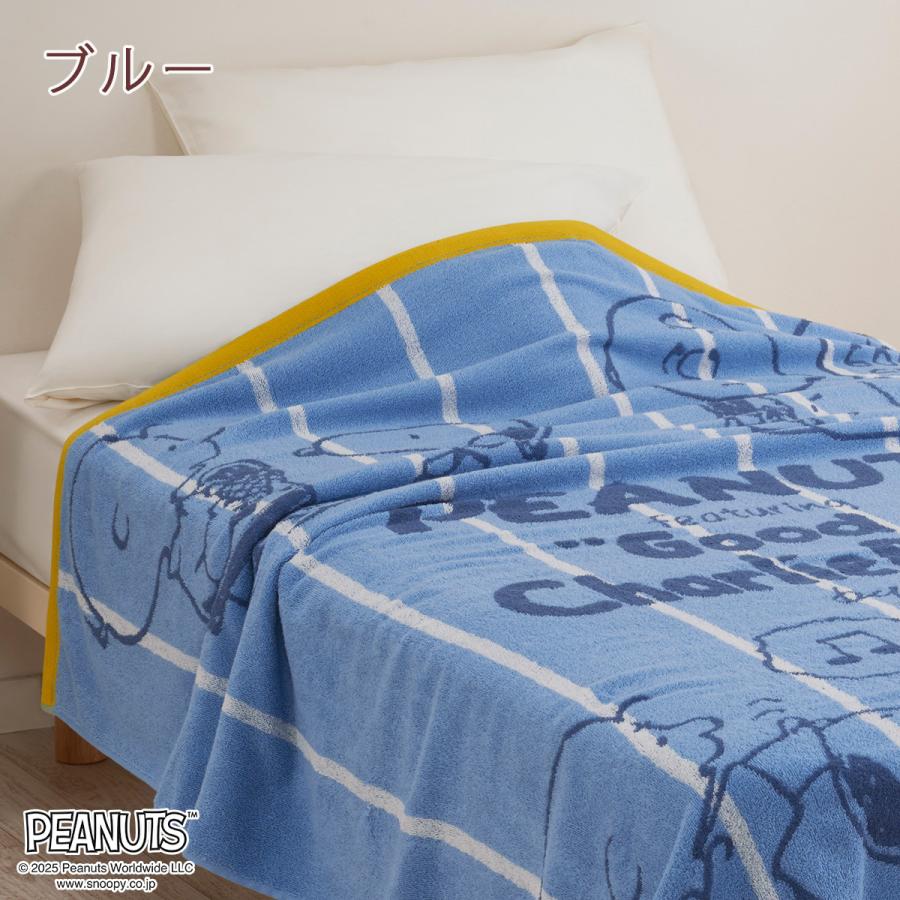 西川（nishikawa） タオルケット シングル スヌーピー 夏用 綿100