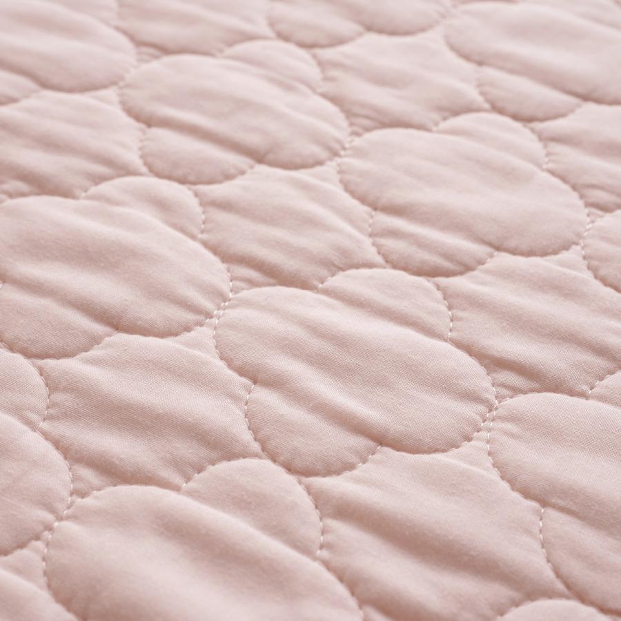 敷きパッド ダブル 西川 夏 綿100% 天然素材 コットン 水洗いキルト ひんやり 洗える 敷パッド ベッドパッド イブル | 西川 | 19