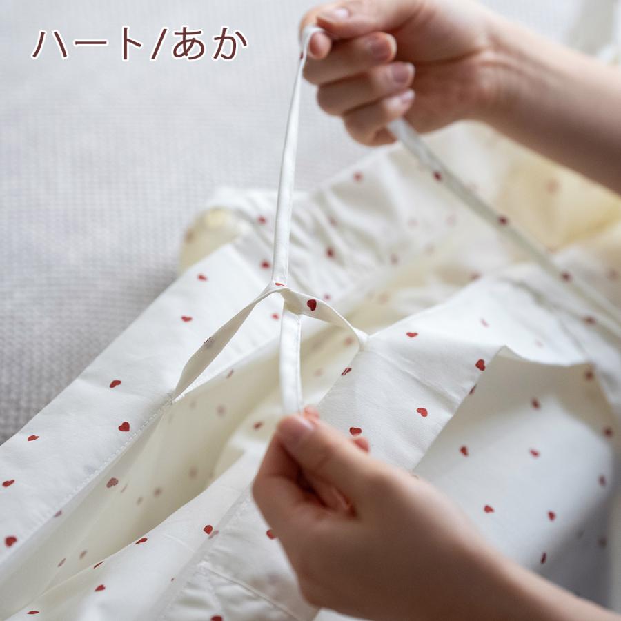 お昼寝布団 バッグ 日本製 幼稚園 保育園 綿100% お昼寝ふとん袋 ストライプ ドット シープ えいご 70×55×25cm | ブランド登録なし | 06