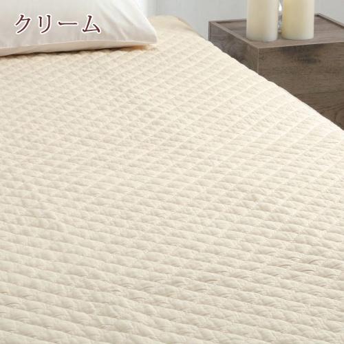 爆買 敷きパッド ダブル 綿100% 丸洗いOK ロマンス小杉 ワンウォッシュ 綿ガーゼ 敷パッド 綿ガーゼ 敷きパッド 夏用 ベッドパッド | ロマンス小杉 | 03