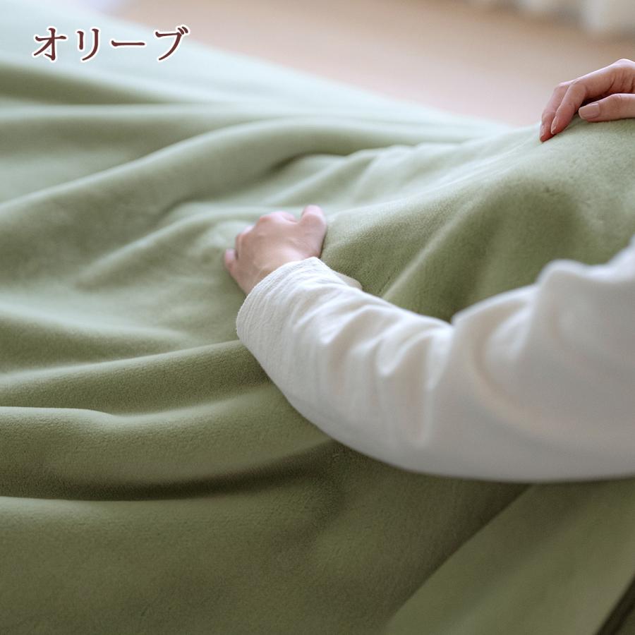 毛布 セミダブル 2枚合わせ 西川 東京西川 西川産業 泉州 日本製 ブランケット アクリル毛布 無地 | 西川 | 06