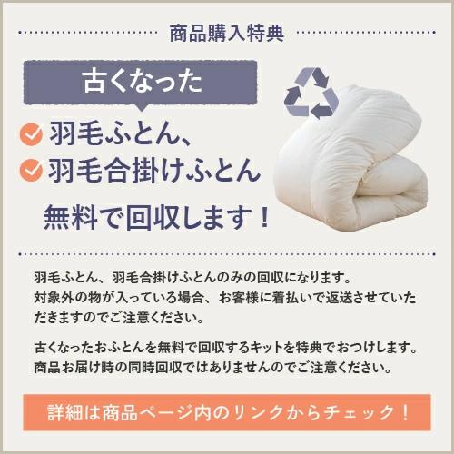 羽毛布団 セミダブル ハンガリー産マザーグースダウン93% DP430 グース 綿100％生地 超長綿 増量 1.6kg 羽毛回収対象 | 西川 | 01
