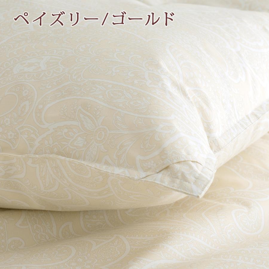 羽毛布団 セミダブル ハンガリー産マザーグースダウン93% DP430 グース 綿100％生地 超長綿 増量 1.6kg 羽毛回収対象 | 西川 | 07