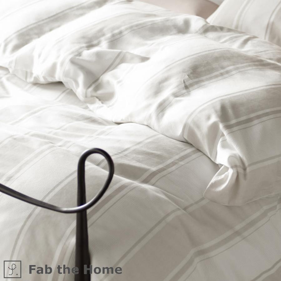 Fab the Home Chic stripe シックストライプ 掛け布団カバー シングル 綿100％ 掛け布団カバーシングルサイズ 羽毛布団対応 | ブランド登録なし | 02