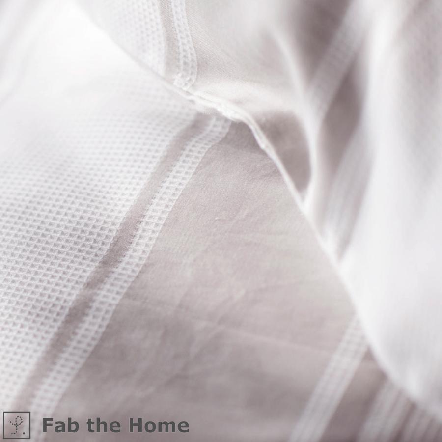 Fab the Home Chic stripe シックストライプ 掛け布団カバー シングル 綿100％ 掛け布団カバーシングルサイズ 羽毛布団対応 | ブランド登録なし | 03