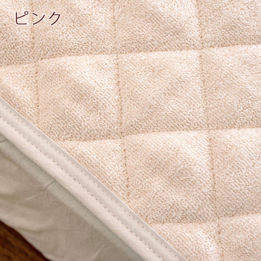 敷きパッド ダブル ロマンス小杉 夏用 オールコットン 綿100% パイル ロングシーズン 一年中 敷パッド 敷きパット | ロマンス小杉 | 06