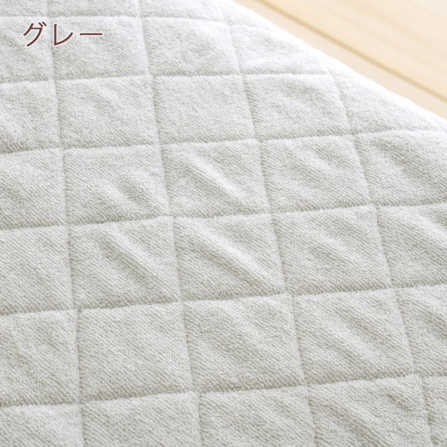 敷きパッド ダブル ロマンス小杉 夏用 オールコットン 綿100% パイル ロングシーズン 一年中 敷パッド 敷きパット | ロマンス小杉 | 07
